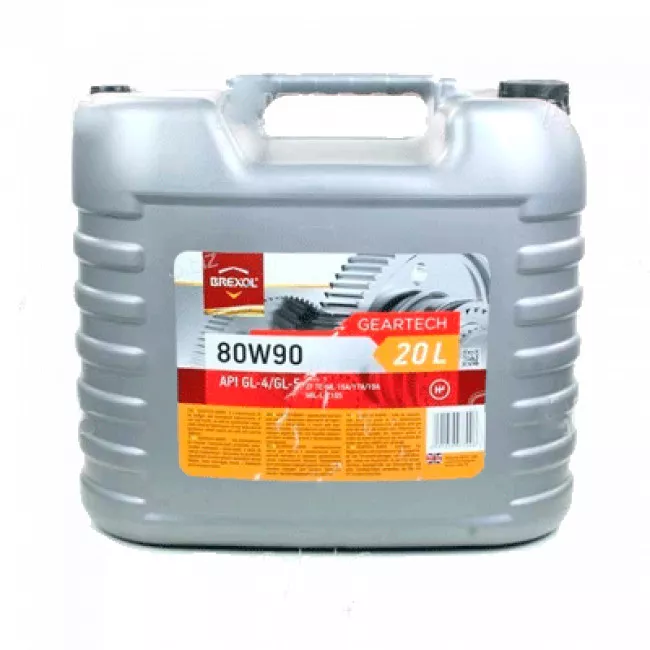 Трансмісійна олива BREXOL GEARTECH 80W-90 GL-4/GL-5 20л