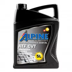 Трансмиссионное масло Alpine ATF CVT 5л