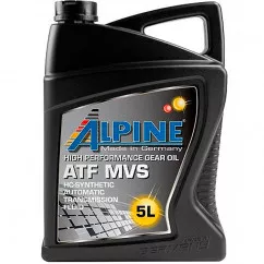Масло трансмиссионное Alpine ATF MVS красное 5л (0735-5) (29970)