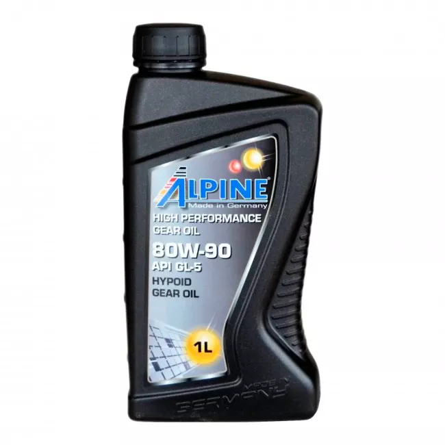 Масло трансмиссионное Alpine Gear Oil 80W-90 GL-5 1л (0705-1) Масло трансмиссионное Alpine Gear Oil 80W-90 GL-5 1л (0705-1)