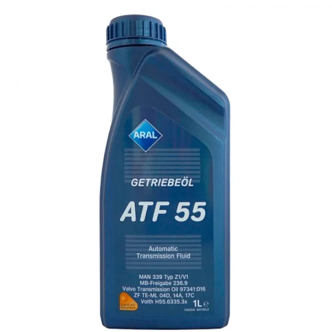 Трансмісійна олива ARAL Getriebeoel ATF 55 1л (15B615) Трансмісійна олива ARAL Getriebeoel ATF 55 1л (15B615)