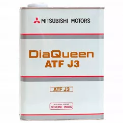 Масло трансмиссионное cинтетическое Mitsubishi "Dia Queen ATF J3", 4л (4031610)
