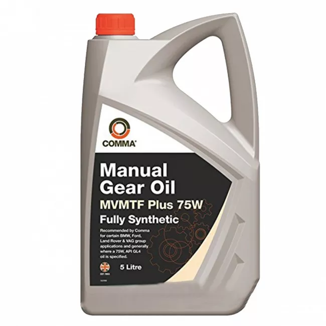 Трансмісійна оливаCOMMA MVMTF PLUS 75W 5л (D966DB)