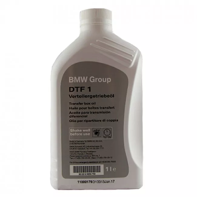 Трансмиссионное масло BMW DTF1 TF 0870 75W 1л (83222409710)