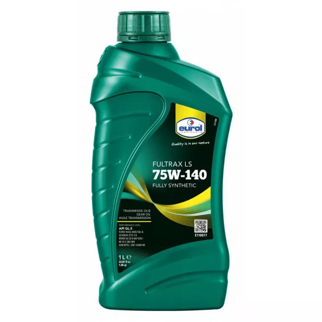 Масло трансмиссионное Eurol Fultrax 75W-140 LS 1л (E110077)