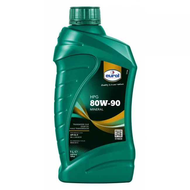 Трансмісійна олива Eurol HPG 80W-90 GL5 5л (E110630)