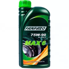 Масло трансмиссионное FANFARO 75W-90 MAX-6 GL-4/GL-5 1л (97849) (8706/1)
