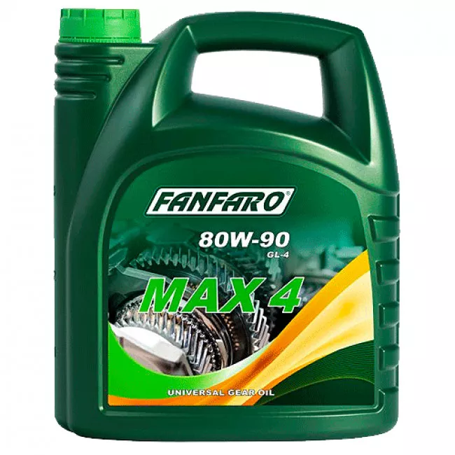 Масло трансмиссионное FANFARO MAX-4 80W-90 GL-4 4л (100379) (8701/4)