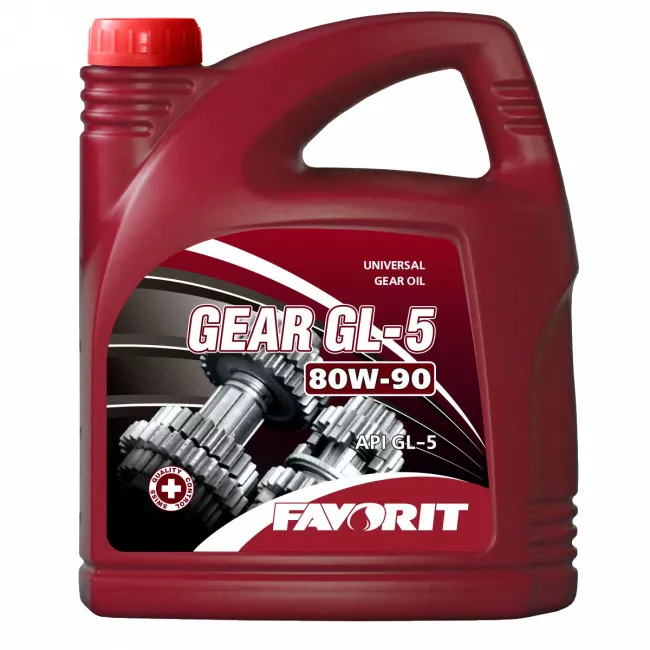 Трансмиссионное масло Favorit Gear GL-5 SAE 80W-90 4л (4810446005059)