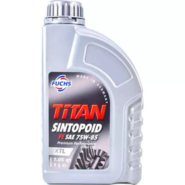 Трансмиссионное масло FUCHS TITAN SINTOPOID FE 75W-85 1л Трансмиссионное масло FUCHS TITAN SINTOPOID FE 75W-85 1л