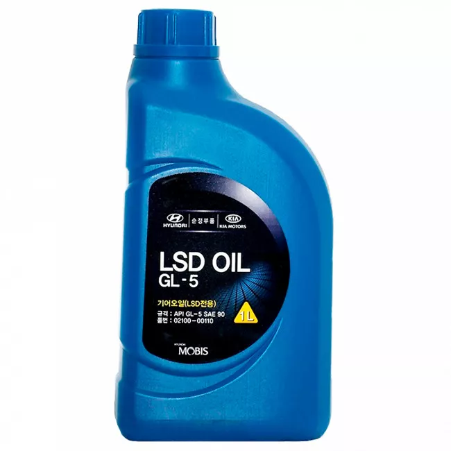 Трансмиссионное масло Hyundai/Kia LSD Oil 90 1л (0210000110) Трансмиссионное масло Hyundai/Kia LSD Oil 90 1л (0210000110)