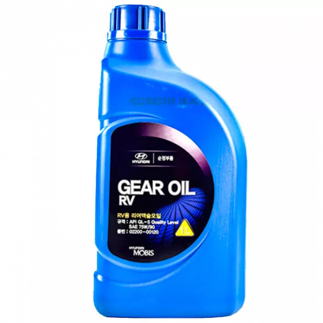 Трансмиссионное масло Hyundai/Kia Gear Oil RV GL-5 75W-90 1л (0220000120)