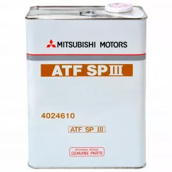 Трансмиссионное масло Mitsubishi "DiaQueen ATF SP-III" 4 л