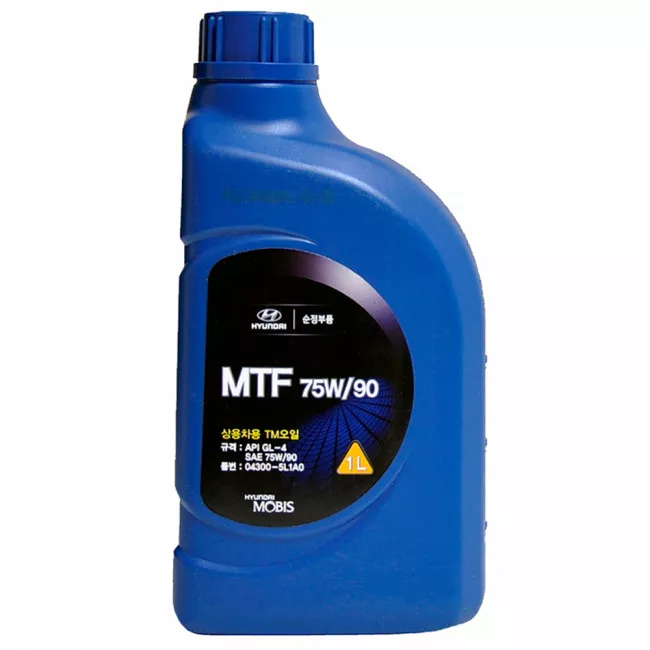 Трансмиссионное масло Hyundai/Kia "Gear Oil 75W-90" 1л (043005L1A0)