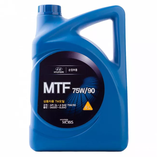 Трансмиссионное масло Hyundai/Kia Gear Oil 75W-90 6л (043005L6A0) Трансмиссионное масло Hyundai/Kia Gear Oil 75W-90 6л (043005L6A0)