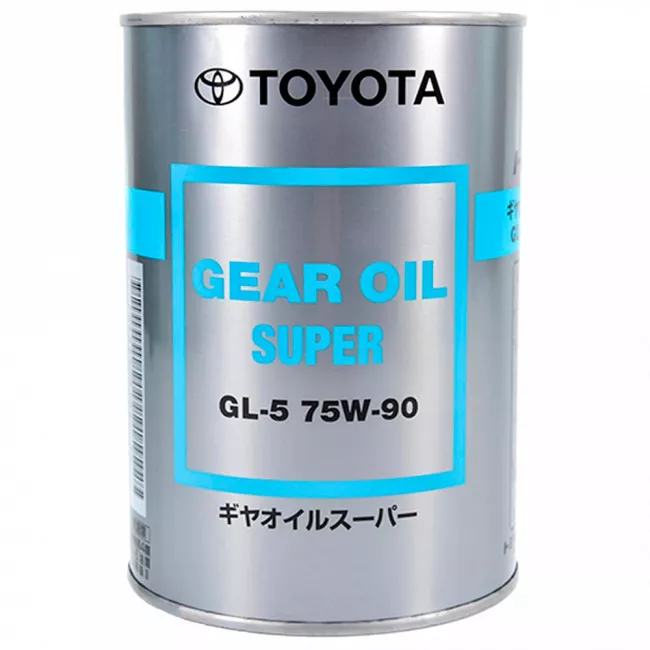 Масло трансмиссионное синтетическое TOYOTA "Gear Oil Super 75W-90" 1л (0888502106)
