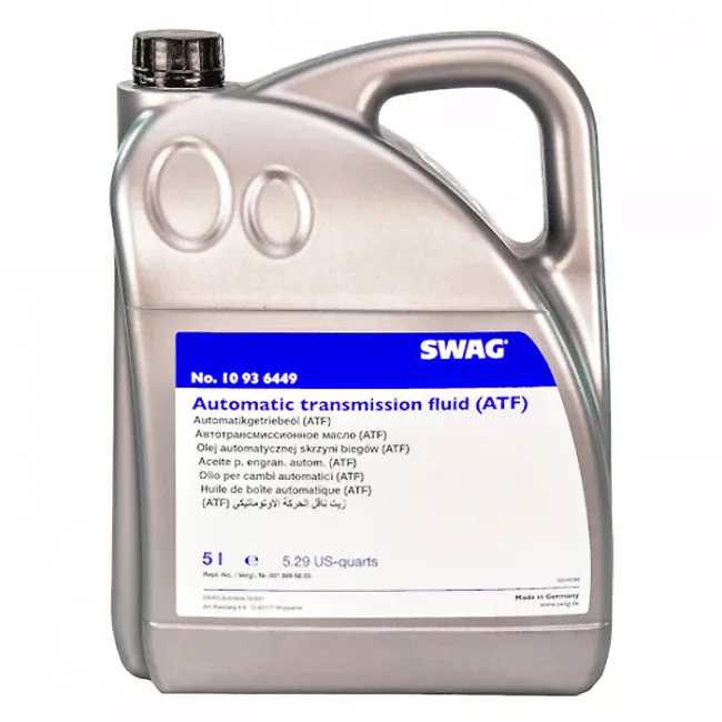 Трансмиссионное масло SWAG ATF 5л (10936449)