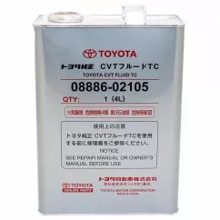 Олива трансмісійна Toyota CVT Fluid TC FE 4л (08886-02505)