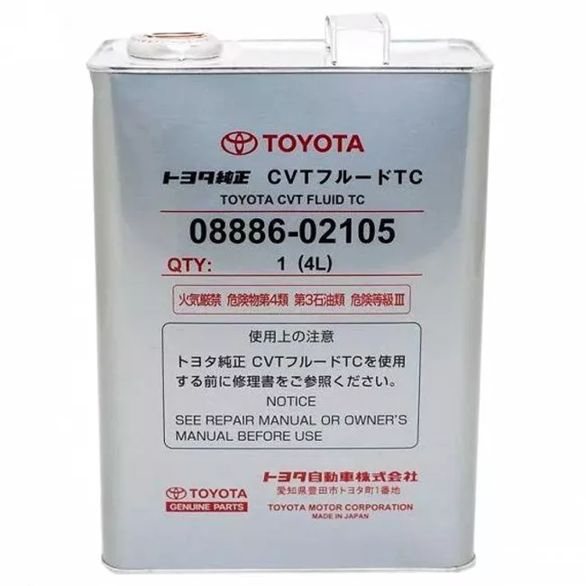 Масло трансмиссионное TOYOTA CVT Fluid TC FE 4л (08886-02505) Масло трансмиссионное TOYOTA CVT Fluid TC FE 4л (08886-02505)