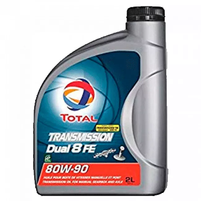Трансмісійна олива Total TRANSMISSION DUAL 8 FE 80W-90 2л (201872)