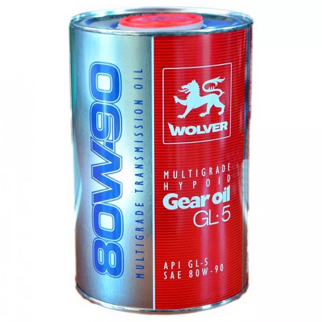 Масло трансмиссионное WOLVER MULTIGRADE HYPOID GEAR OIL 80W-90 GL-5 1л (953) (4260360941313)