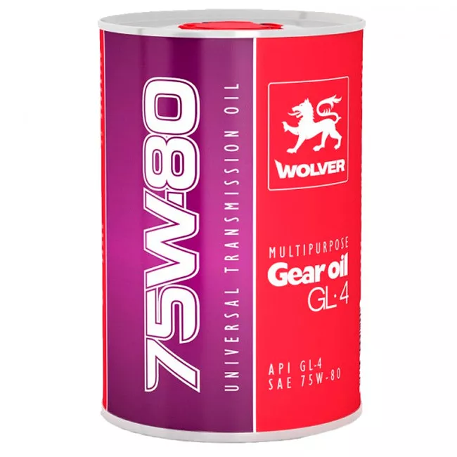 Олива трансмісійна WOLVER MULTIPURPOSE GEAR OIL 75W-80 GL-4 1л (4260360944727)
