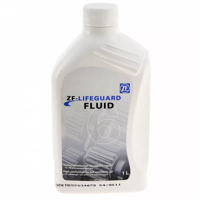 Трансмиссионное масло ZF LIFEGUARDFLUID 6 1л