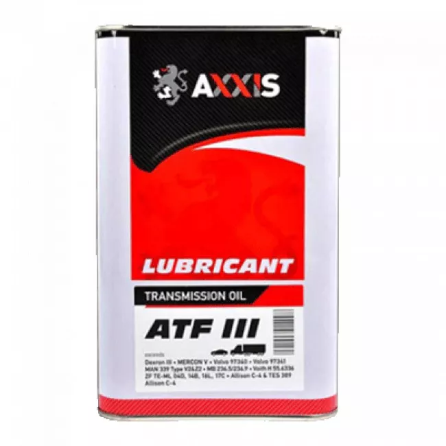 Трансмиссионное масло AXXIS ATF 3 1л