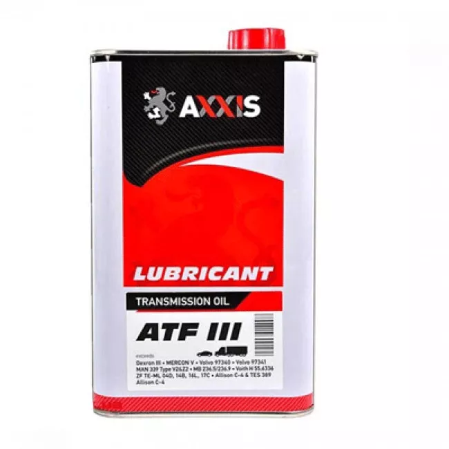 Трансмиссионное масло AXXIS ATF 3 4л