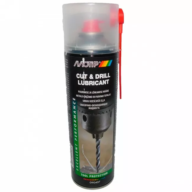 Смазка MOTIP для  предотвращения перегрева металлов "CUT & DRILL LUBRICANT" 500 мл (090407BS)