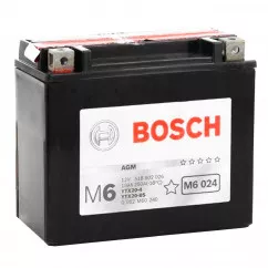 Мото акумулятор Bosch 6СТ-18Ah (+/-) (0 092 M60 240)