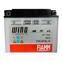 Аккумулятор FIAMM 6СТ-20Ah (-/+) (F50-N18L-A)