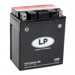 Аккумулятор LP BATTERY AGM 6СТ-12Ah (-/+) (YTX14AHL-BS)