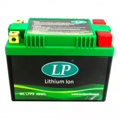 Мото аккумулятор LP Battery Lithium 6СТ-3Ah (-/+) (ML LFP9)