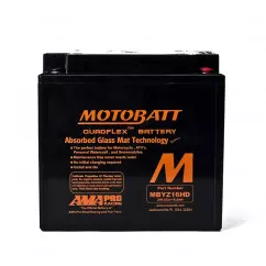 Мото акумулятор Motobatt AGM СТ-16.5Ah (-/+) (MBYZ16HD)