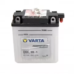 Мото акумулятор Varta 3СТ-6Аh (-/+) (6N6-3B-1)