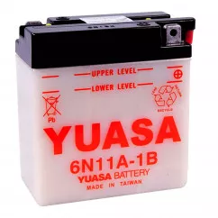 Мото аккумулятор YUASA 6СТ-11 АзЕ (6N11A-1B)