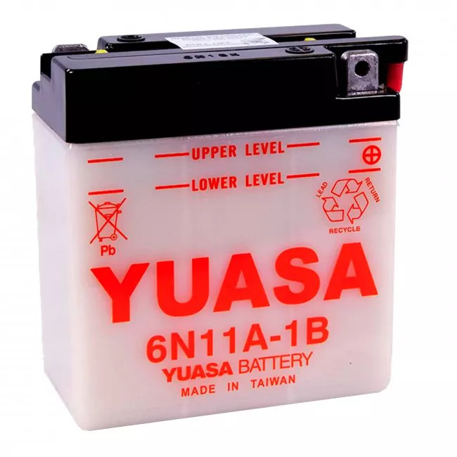 Мото аккумулятор YUASA 6СТ-11 АзЕ (6N11A-1B)