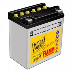 Мото акумулятор Fiamm 6СТ-14Ah (-/+) (FB14L-B2)