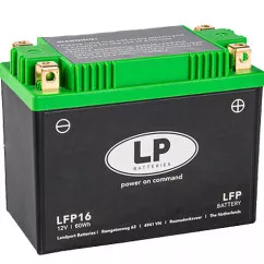 Аккумулятор LP BATTERY Lithium 6СТ-16Ah (-/+) (LFP16)