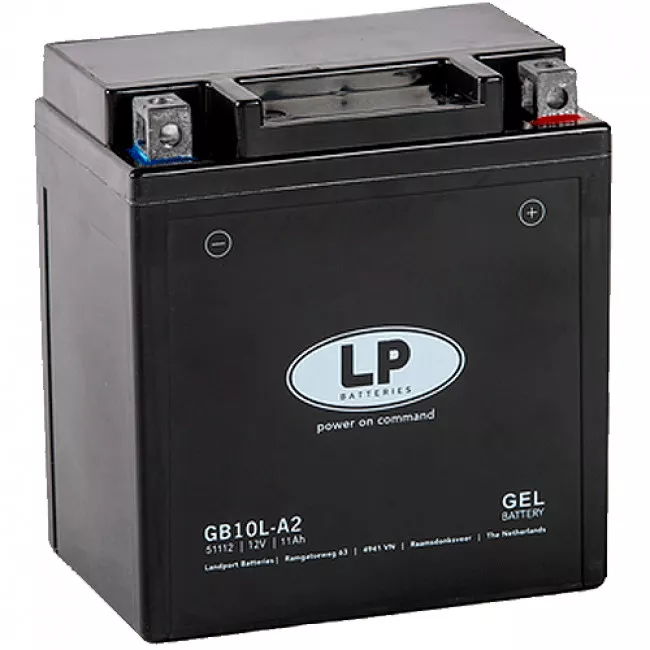 Мото аккумулятор LP BATTERY GEL 6СТ-11Ah АзЕ (GB10L-A2)