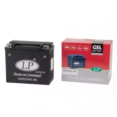 Мото аккумулятор LP Battery GEL 6СТ-19Ah (-/+) (MG GHD20HL-BS)