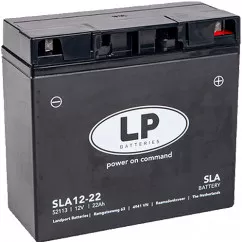 Мото аккумулятор LP Battery SLA 6СТ-22Ah (-/+) (SLA 12-22)