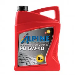 Масло моторное Alpine PD 5W-40 5л (0165-5) (50444)