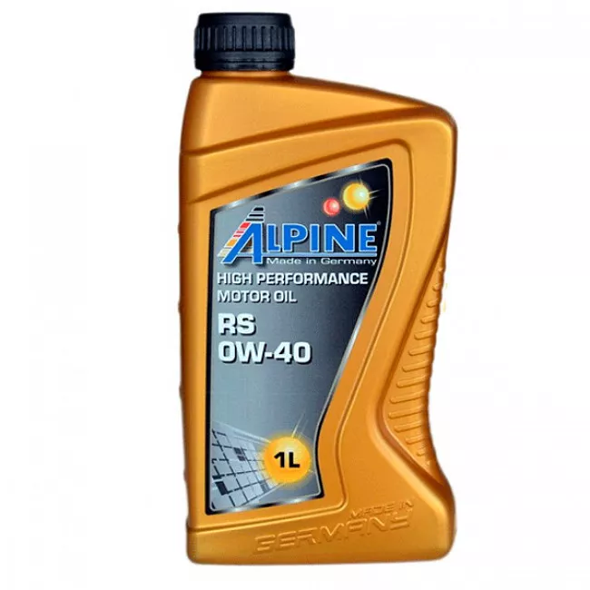 Олива моторна Alpine RS 0W-40 1л (0225-1)