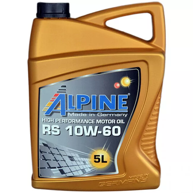 Моторна олива Alpine RS 10W-60 5л (0205-5)