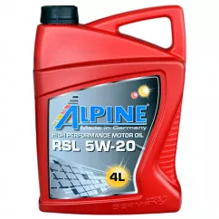 Масло моторное Alpine RSL 5W-20 4л (0155-4)