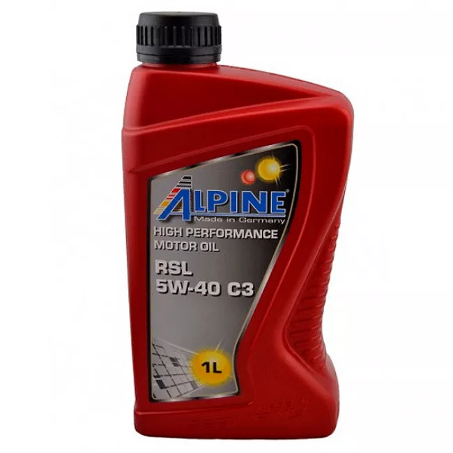Масло моторное Alpine RSL C3 5W-40 (RSL LA) 1л (0175-1) Масло моторное Alpine RSL C3 5W-40 (RSL LA) 1л (0175-1)