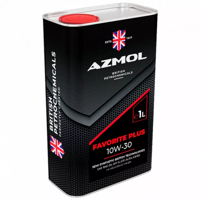 Масло моторное AZMOL FAVORITE PLUS 10W-30 1л (металл)