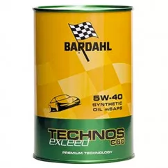 Моторное масло BARDAHL (metal) TECHNOS XFS AV504 C60 5W-40 1л. (350040)